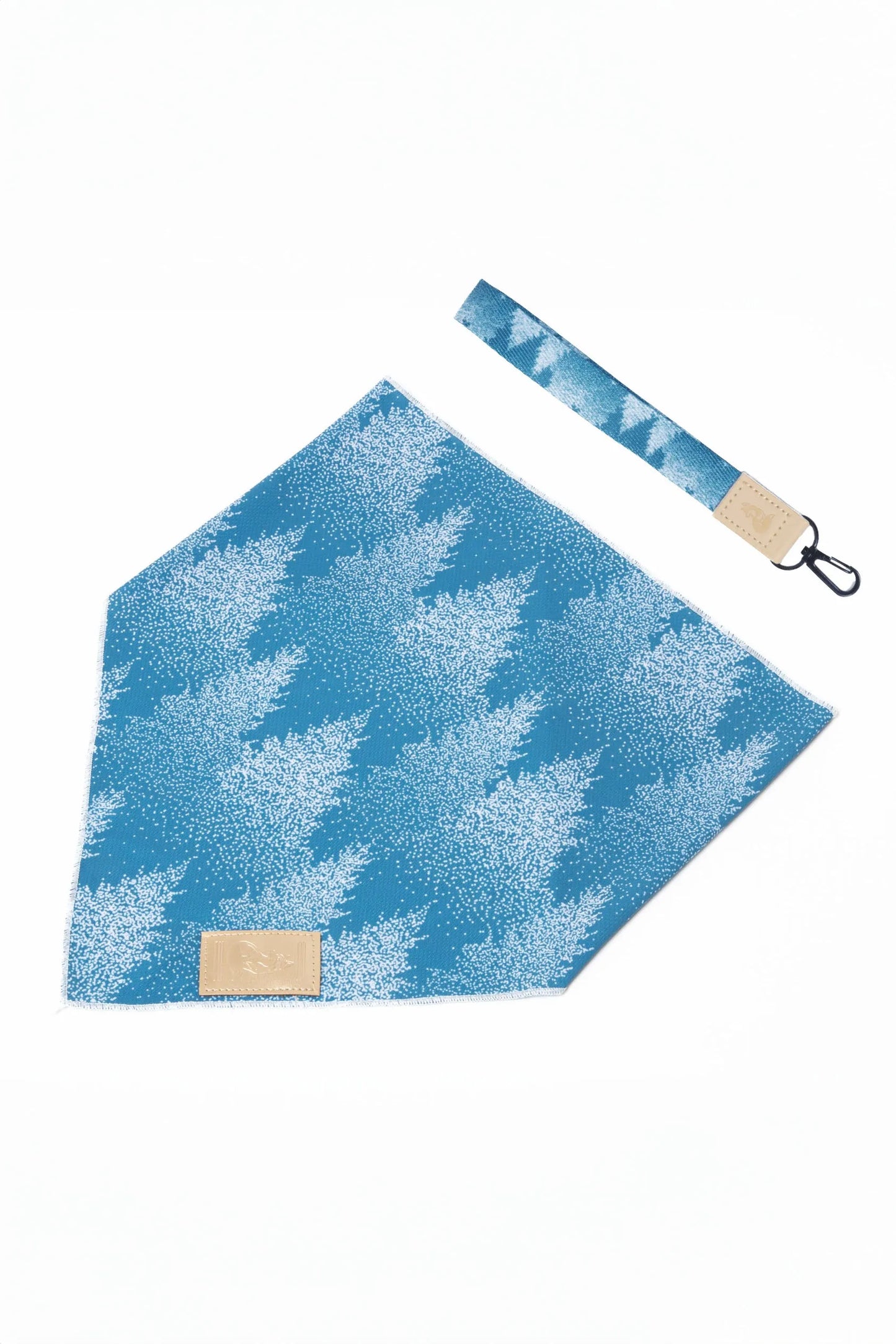 Siberian Spruce Dog Bandana & Matching Keychain-0