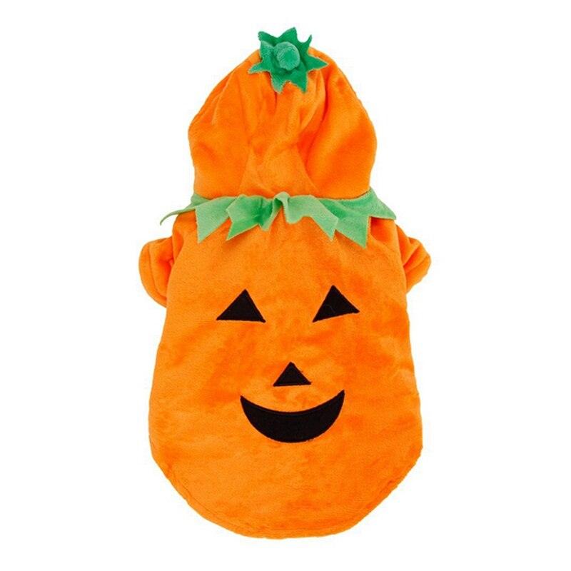 Pumpkin Demon Transformation Pet Costume - Spooky Halloween Attire For Your Furry Friend!-0