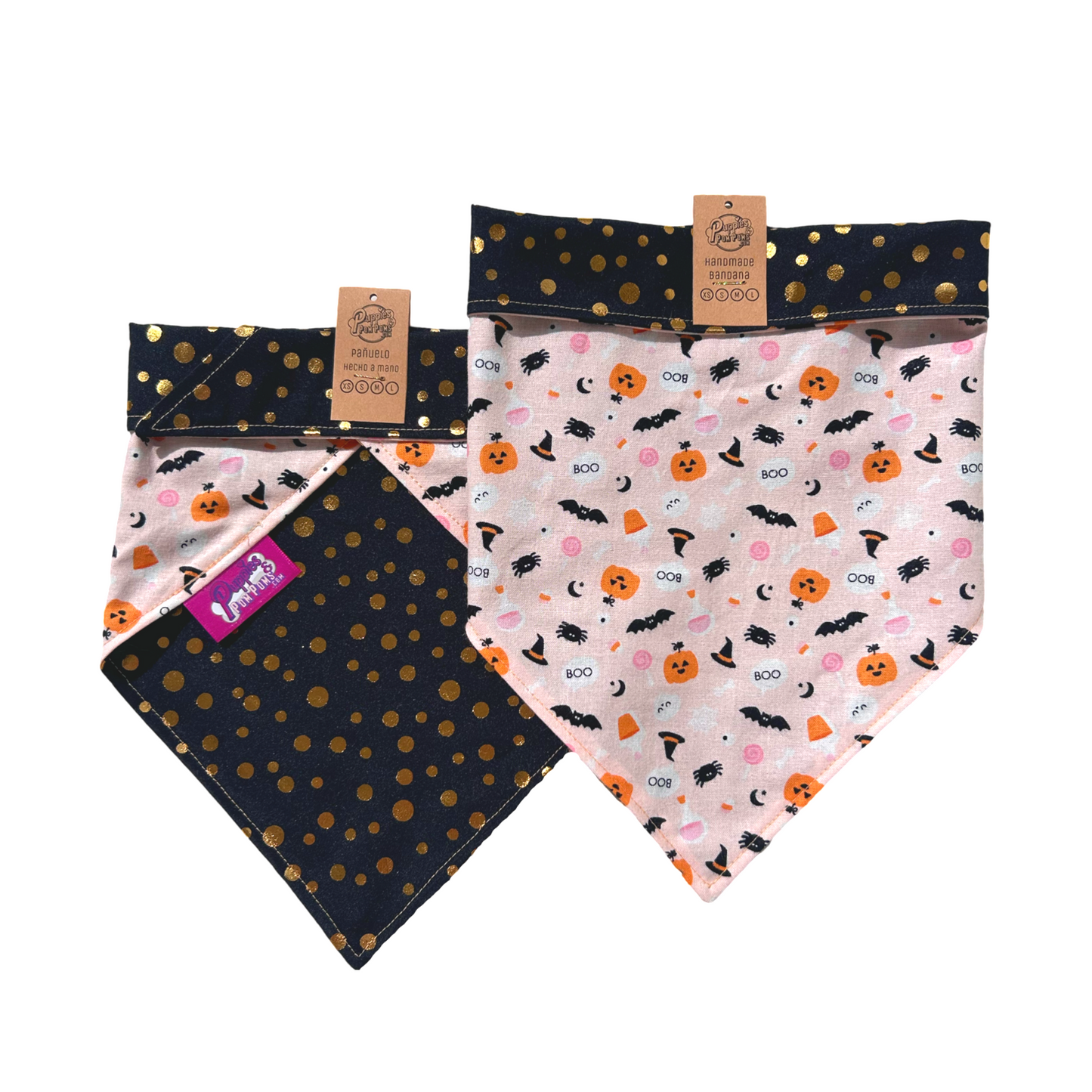 Halloween Dog Bandana - Tie on-2
