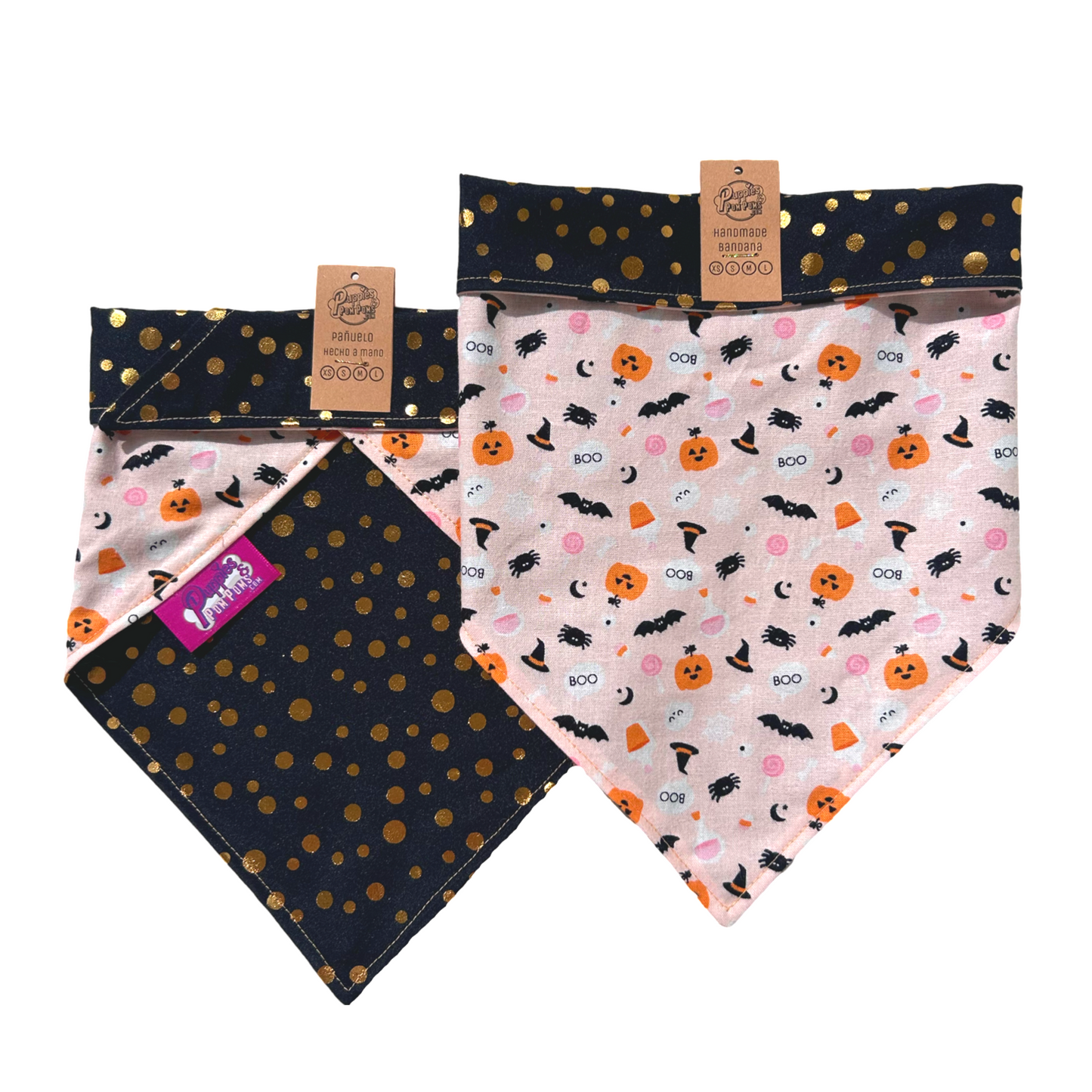 Halloween Dog Bandana - Tie on-3