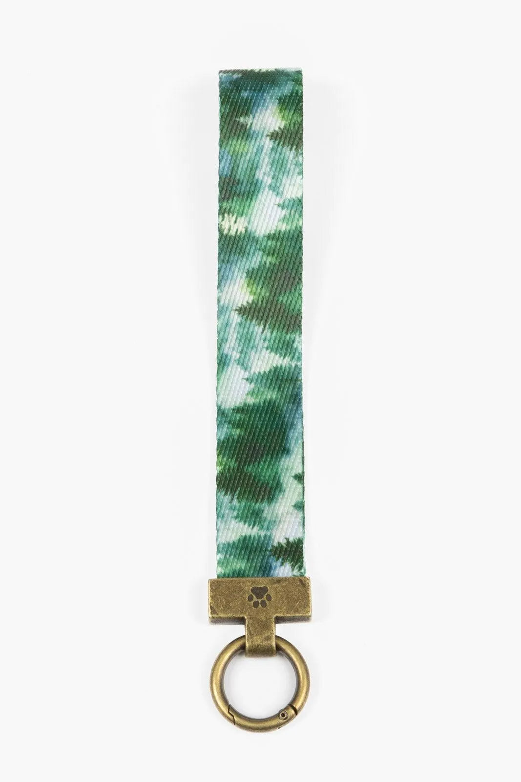 Evergreen Explorer Wristlet Keychain-0