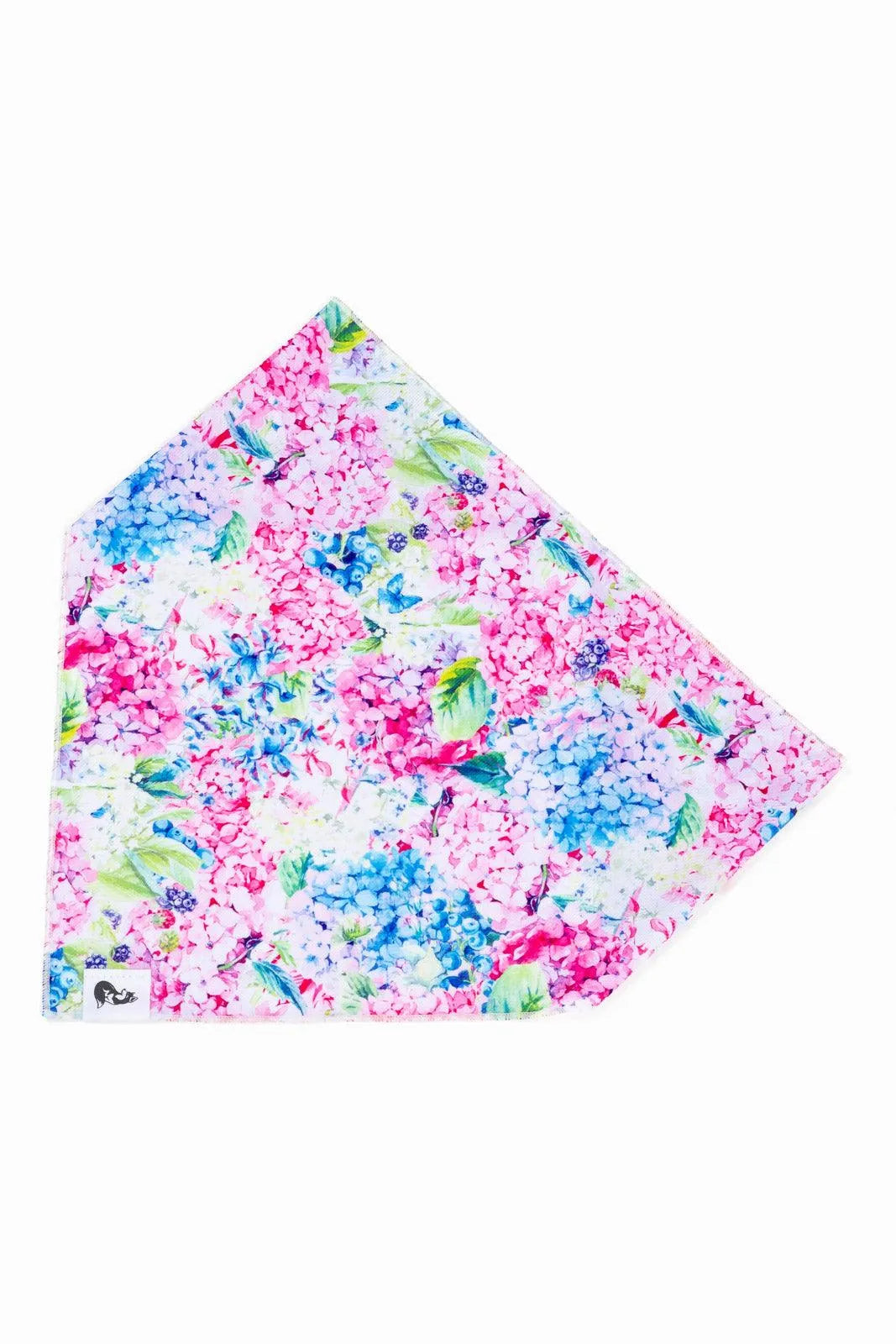 Hydrangea Haven Dog Bandana & Matching Keychain-5