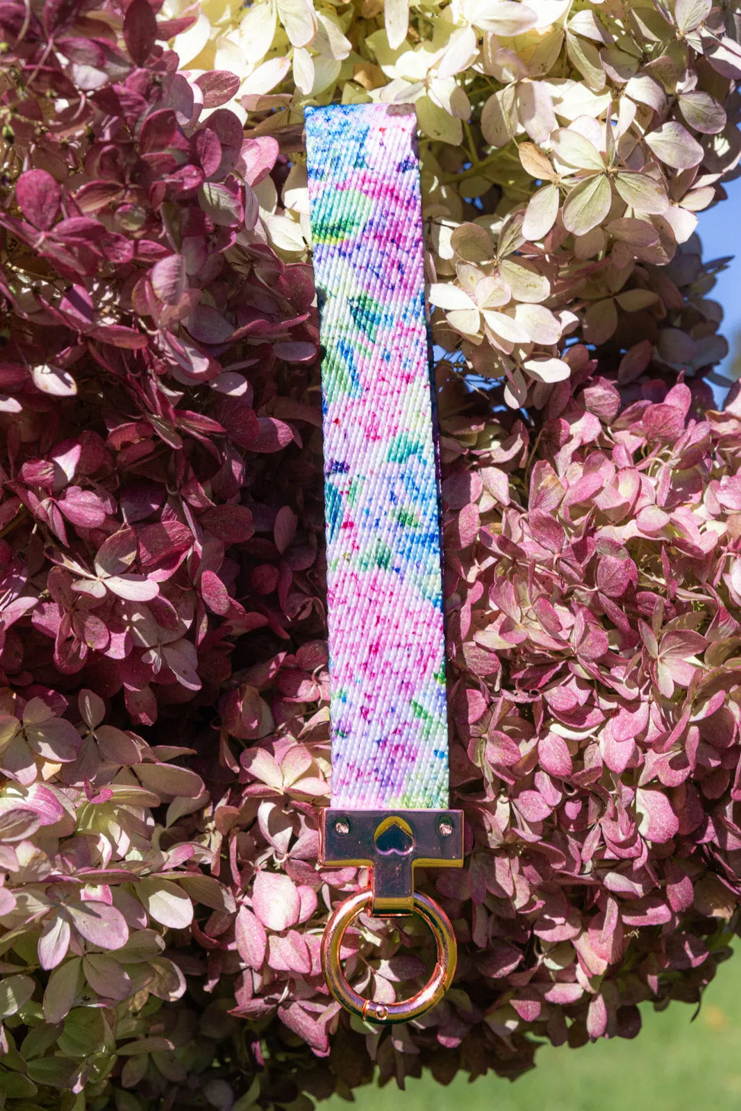 Hydrangea Haven Dog Bandana & Matching Keychain-3