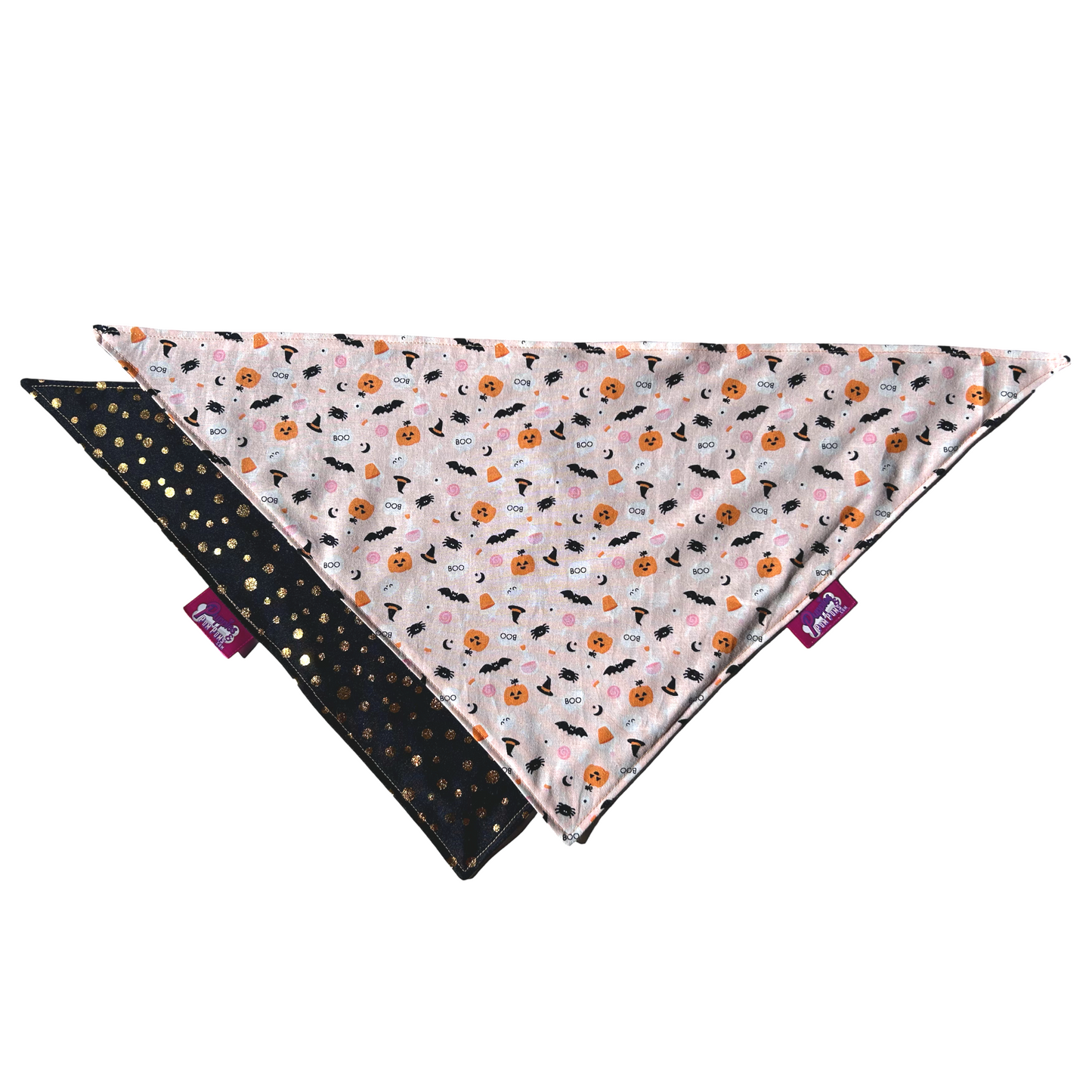 Halloween Dog Bandana - Tie on-4