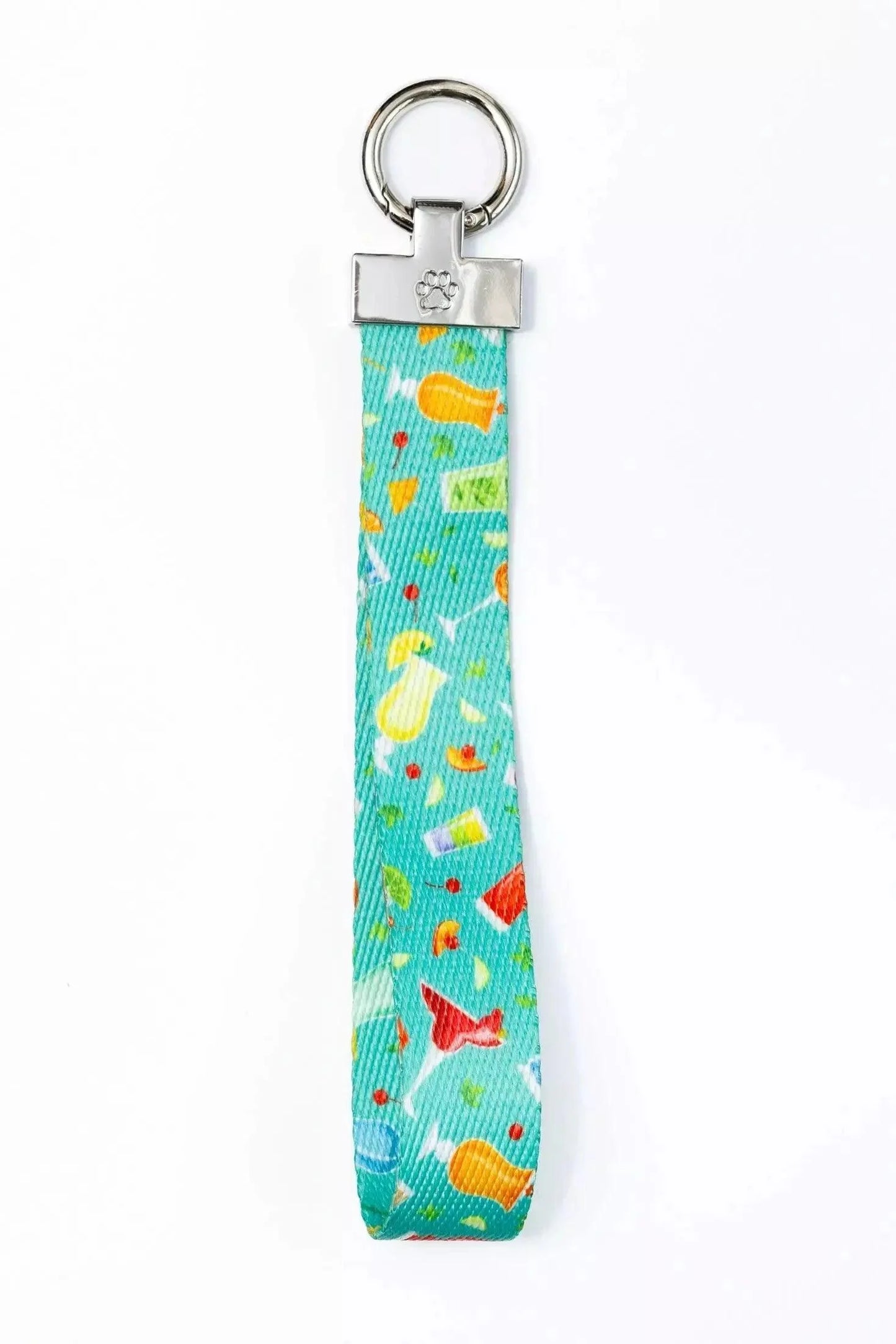 Seaside Sips Wristlet Keychain-0