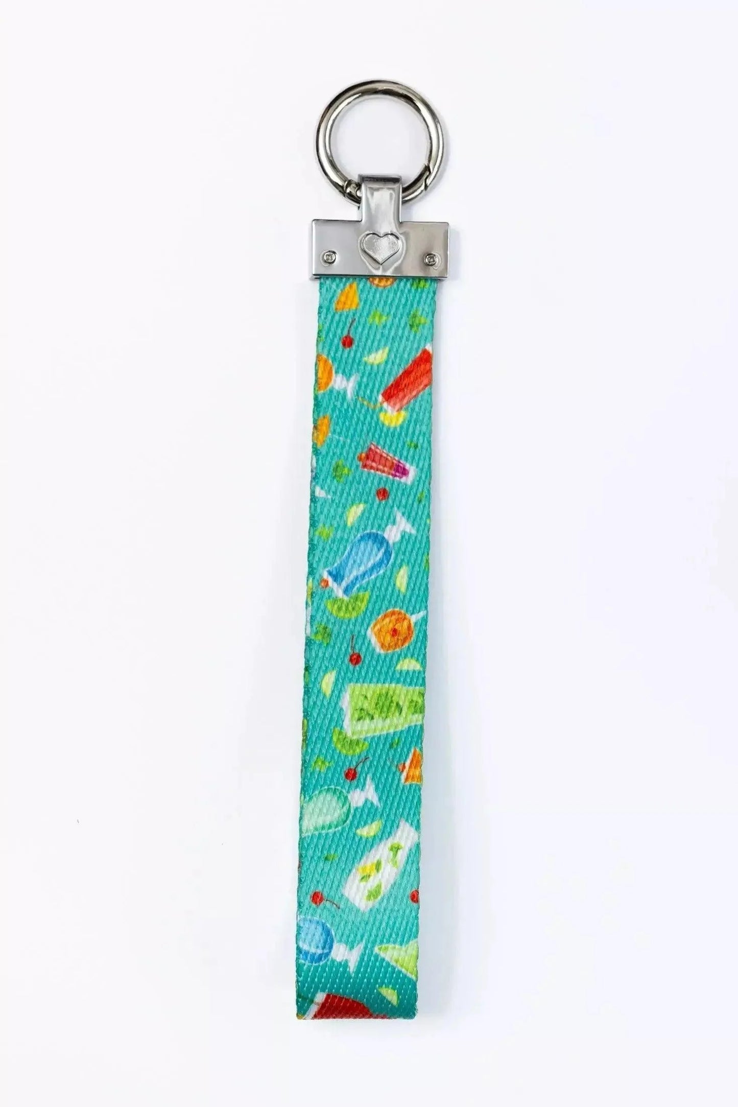 Seaside Sips Wristlet Keychain-1