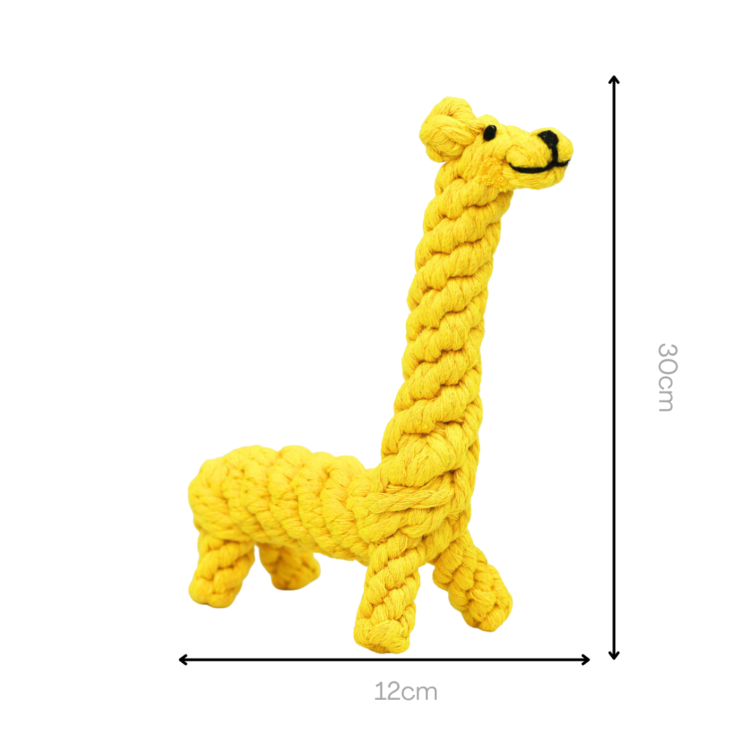Luxury Handmade Macrame Large Giraffe-3