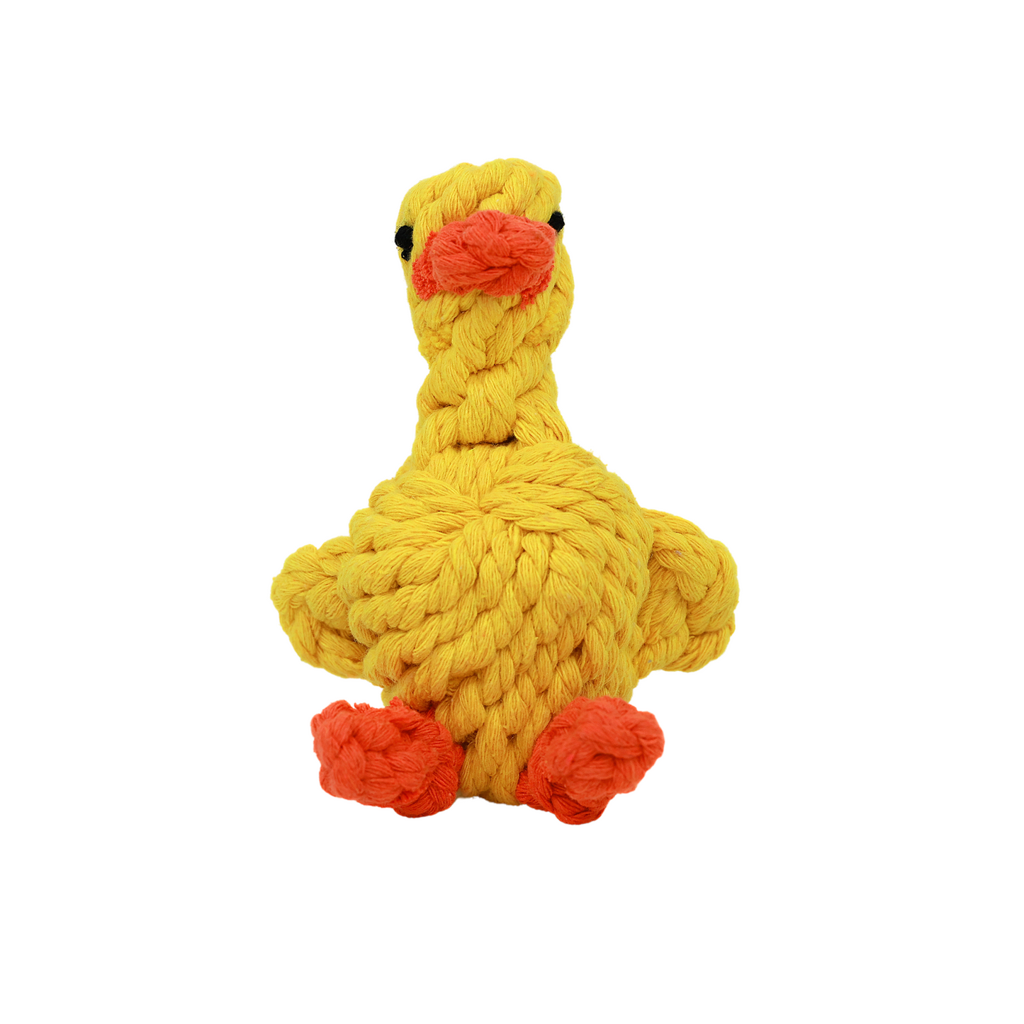 Sunny the Yellow Duck Rope Toy-0