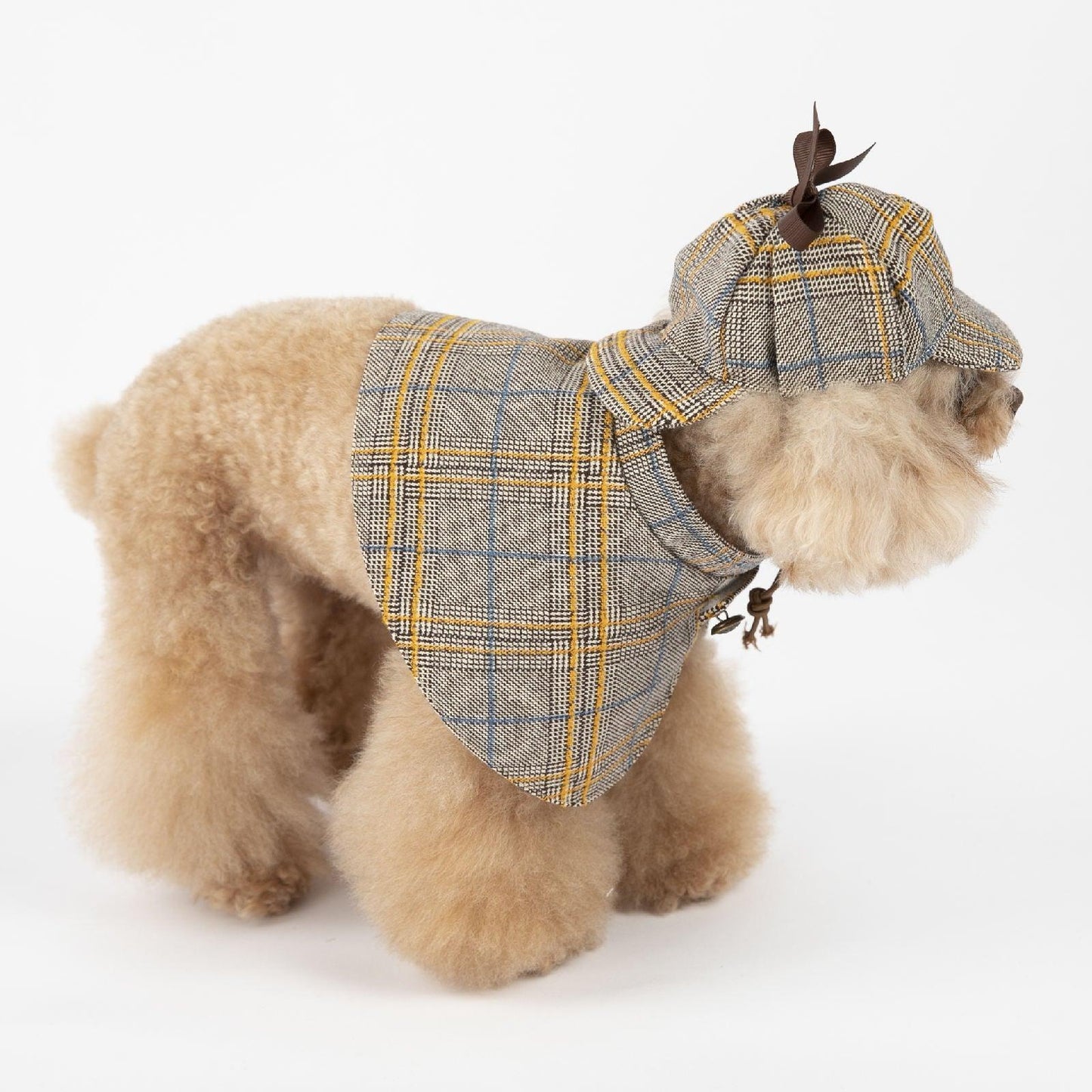 Clever Canine Detective Costume: Stylish And Playful Pet Apparel-1