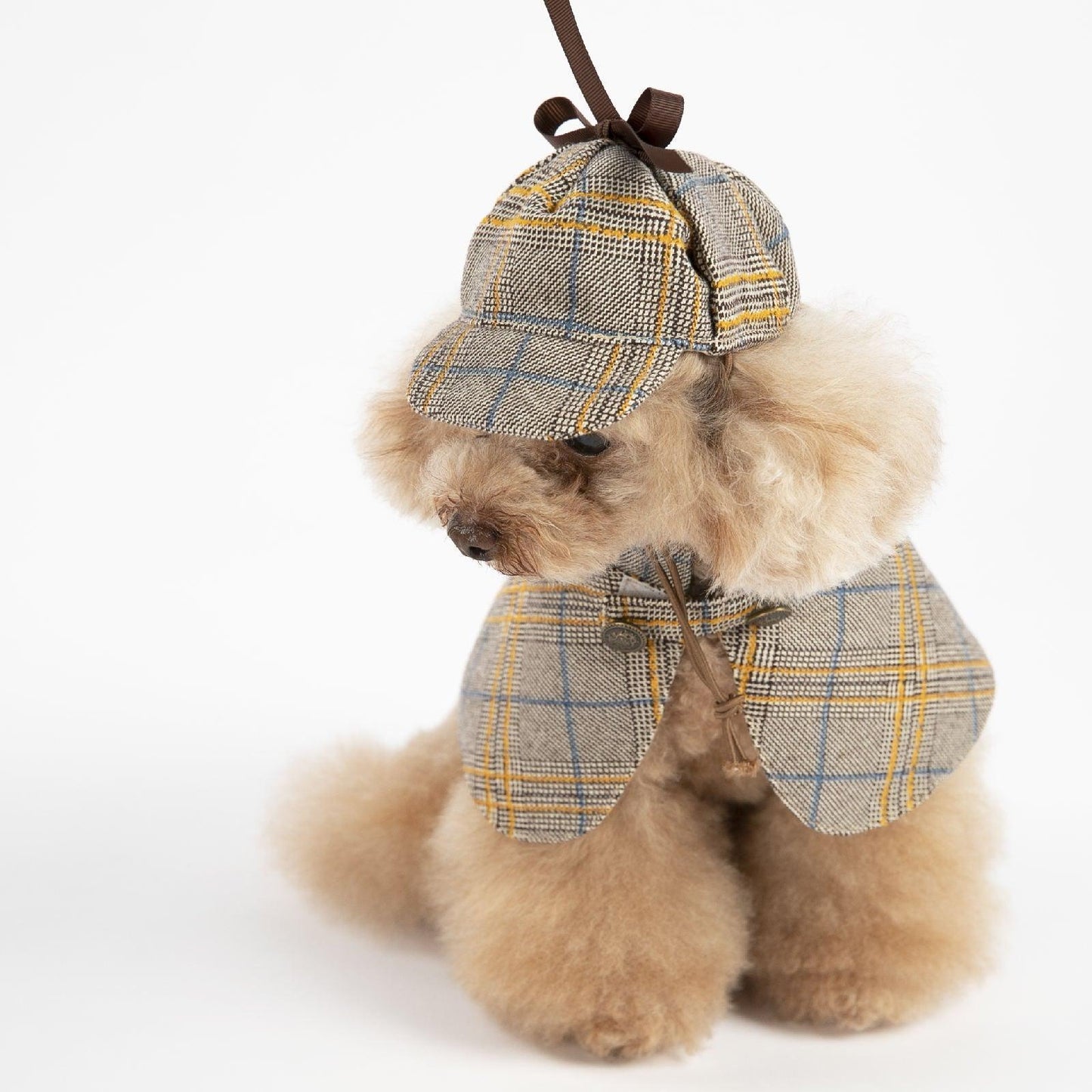 Clever Canine Detective Costume: Stylish And Playful Pet Apparel-2