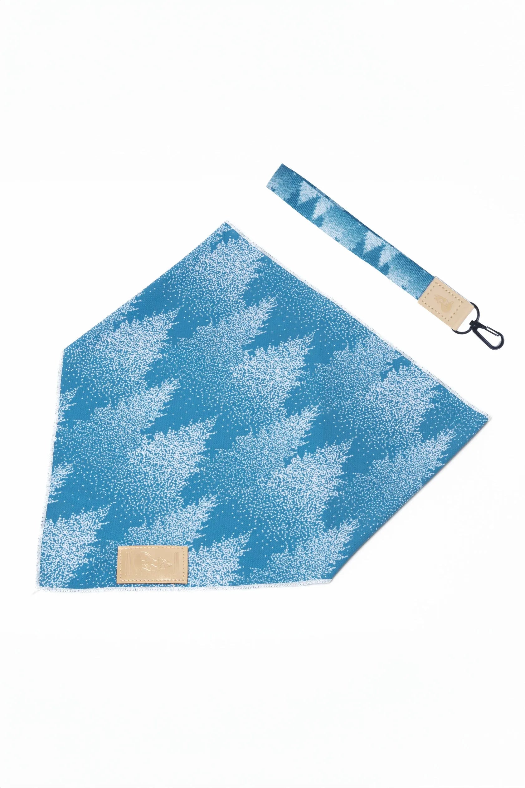 Siberian Spruce Dog Bandana & Matching Keychain-0