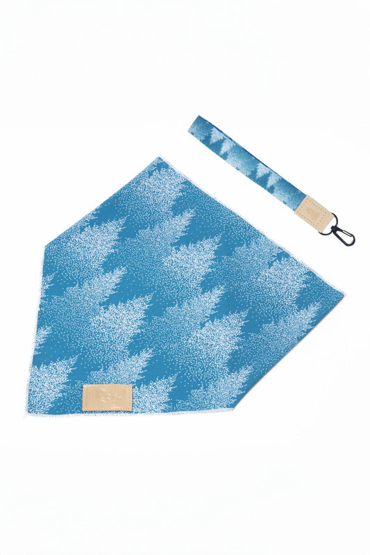 Siberian Spruce Dog Bandana & Matching Keychain-0
