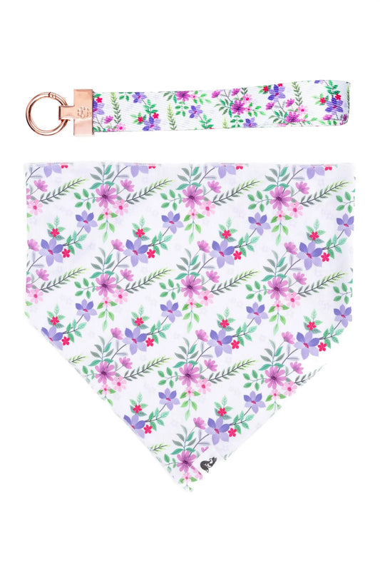 Wildflower Meadow Dog Bandana & Matching Keychain-0