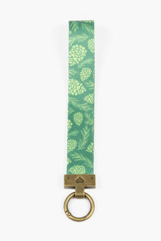 Pine Cone Pup Wristlet Keychain-0