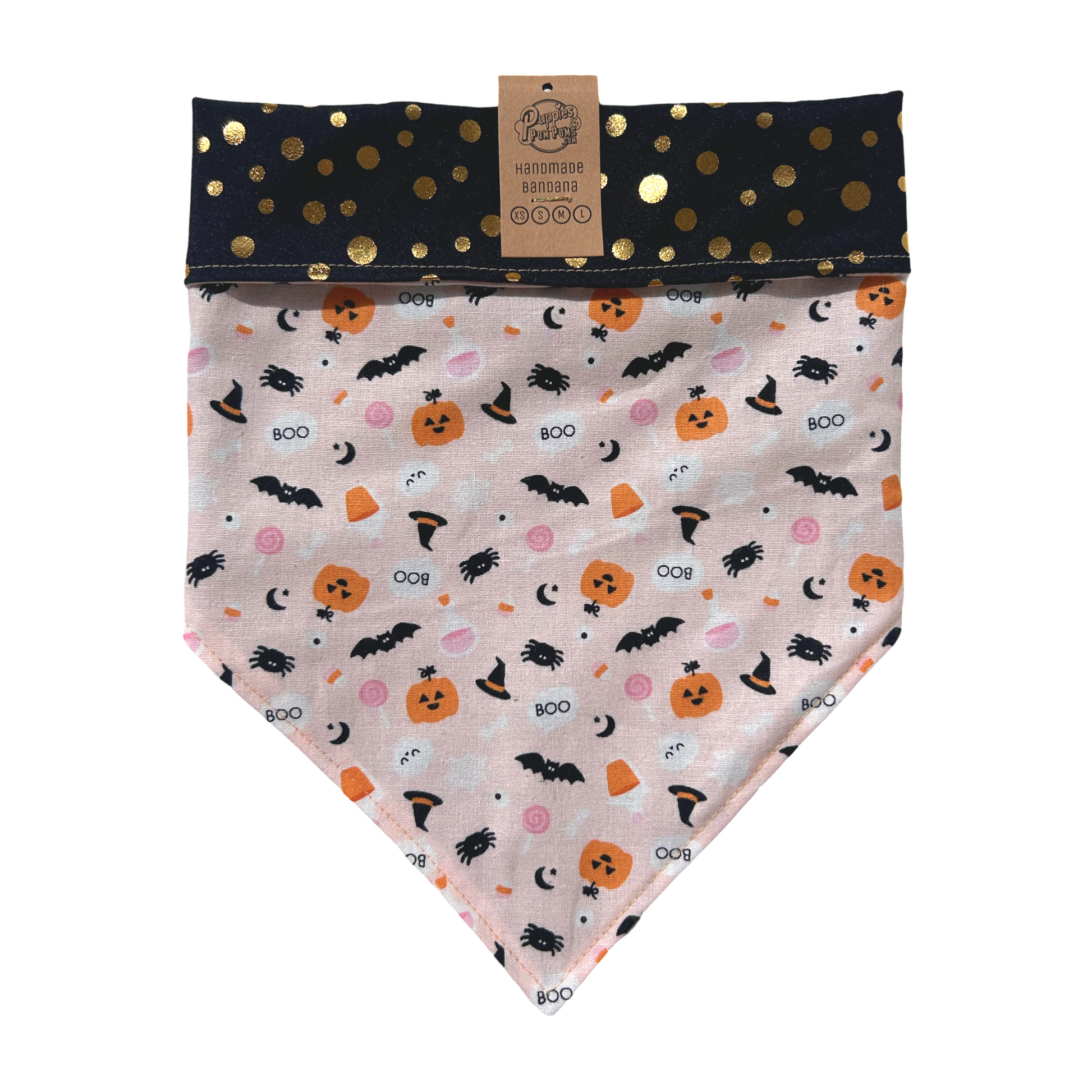 Halloween Dog Bandana - Tie on-0