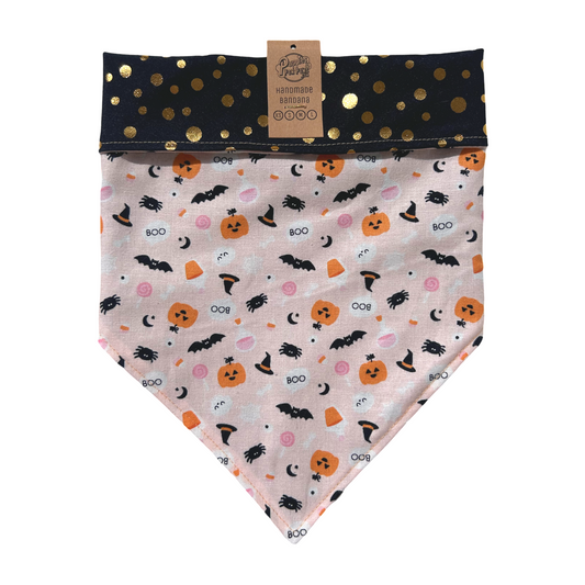 Halloween Dog Bandana - Tie on-0