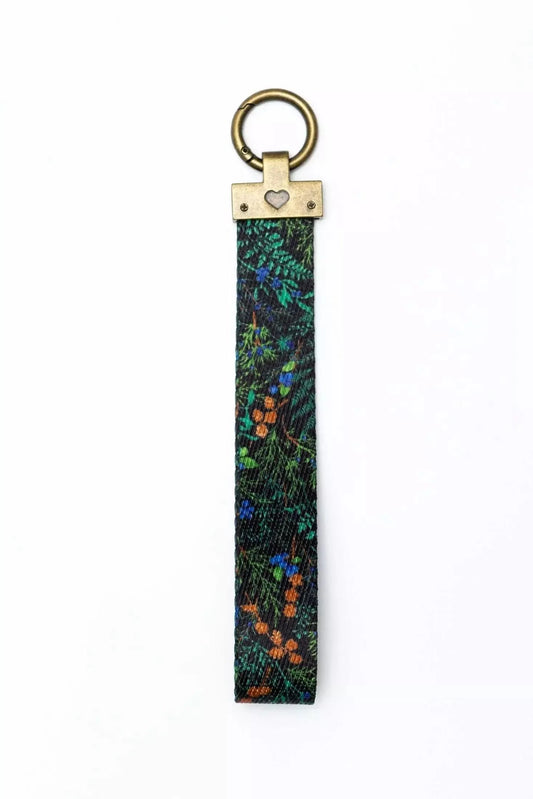 Magical Fern Forest Wristlet Keychain-0