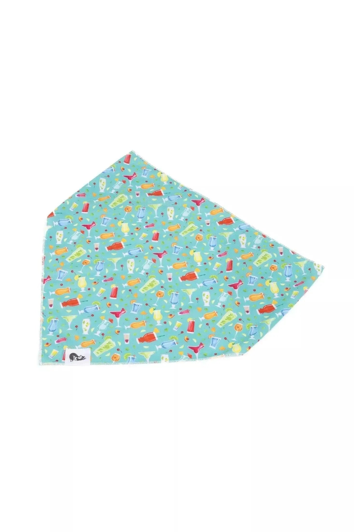 Seaside Sips Dog Bandana & Matching Keychain-4