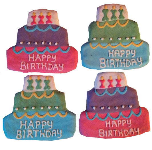 Birthday Cake Dog Treats (Qty 2)-0